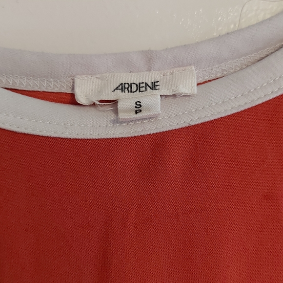 Ringer Tee (From Ardene, Pastel Pink, Size: Small-Petite) - Picture 6 of 7